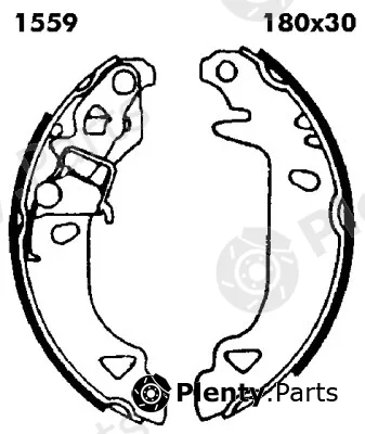 BSF 01559 — Brake Shoe Set
