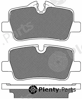 BSF 20267 — Brake Pad Set, disc brake
