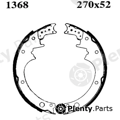 BSF 01368 — Brake Shoe Set