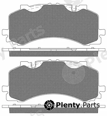BSF 20345 — Brake Pad Set, disc brake