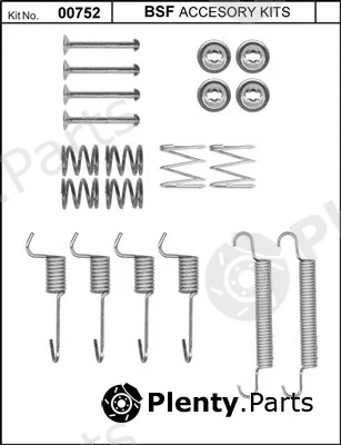 BSF 00752 — Accessory Kit, parking brake shoes