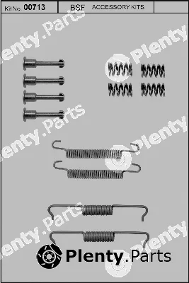 BSF 00713 — Accessory Kit, parking brake shoes