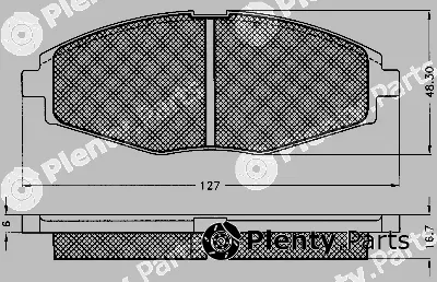 BSF 10571 — Brake Pad Set, disc brake