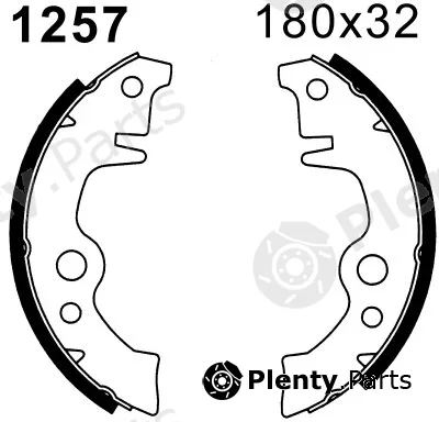 BSF 01257 — Brake Shoe Set
