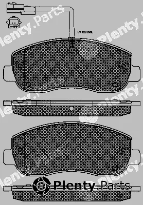 BSF 10982 — Brake Pad Set, disc brake