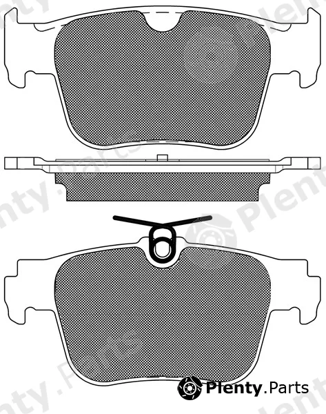 BSF 20324 — Brake Pad Set, disc brake