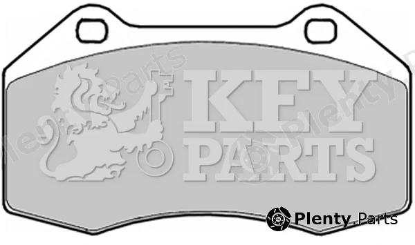 Key Parts KBP1909 — Brake Pad Set, disc brake