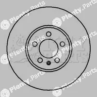 Key Parts KBD4069 — Brake Disc