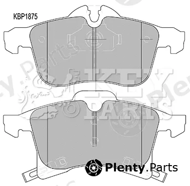Key Parts KBP1875 — Brake Pad Set, disc brake
