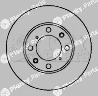 Key Parts KBD4093 — Brake Disc