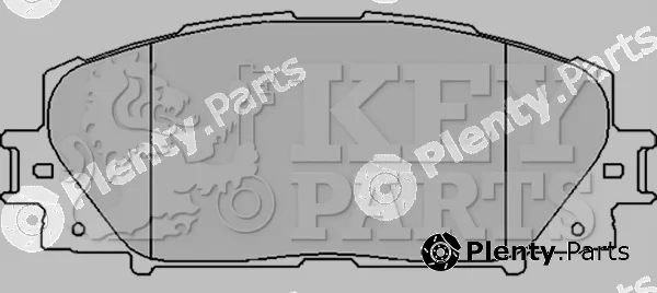 Key Parts KBP2123 — Brake Pad Set, disc brake