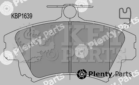 Key Parts KBP1639 — Brake Pad Set, disc brake