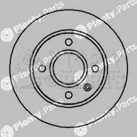 Key Parts KBD4025 — Brake Disc