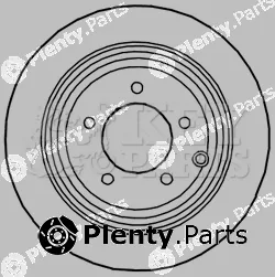Key Parts KBD4820 — Brake Disc