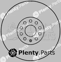Key Parts KBD5963S — Brake Disc
