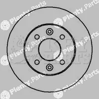 Key Parts KBD4841 — Brake Disc