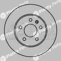 Key Parts KBD4072 — Brake Disc