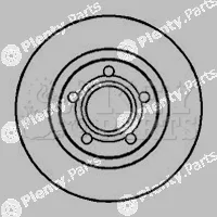 Key Parts KBD4066 — Brake Disc