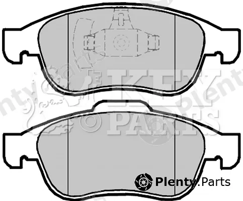 Key Parts KBP2098 — Brake Pad Set, disc brake