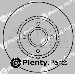 Key Parts KBD5316 — Brake Disc