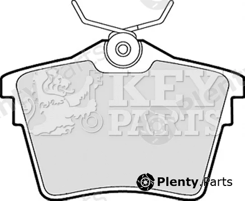 Key Parts KBP1899 — Brake Pad Set, disc brake