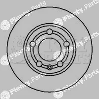 Key Parts KBD4065 — Brake Disc