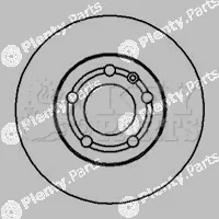 Key Parts KBD4064 — Brake Disc