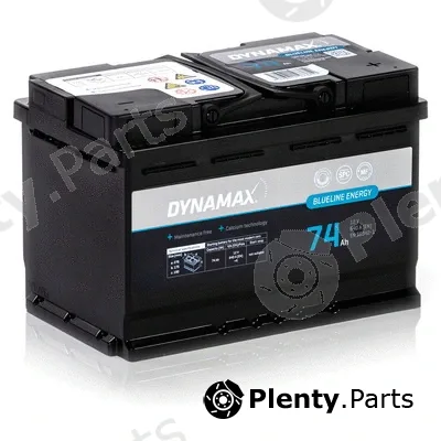 Dynamax 635519 — Starter Battery DYNAMAX ENERGY BLUELINE 74