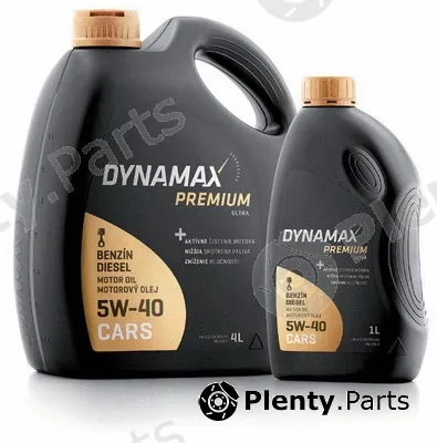 Dynamax ULTRA5W-40 — Engine Oil DYNAMAX PREMIUM ULTRA 5W-40