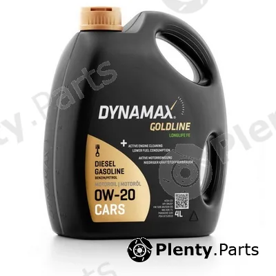 Dynamax 503304 — Engine Oil DYNAMAX GOLDLINE LONGLIFE 0W-20