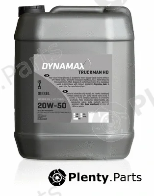 Dynamax TRUCKMANHD20W-50 — Engine Oil DYNAMAX TRUCKMAN HD 20W-50