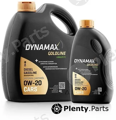 Dynamax GOLDLINELONGLIFE0W20 — Engine Oil DYNAMAX GOLDLINE LONGLIFE 0W-20
