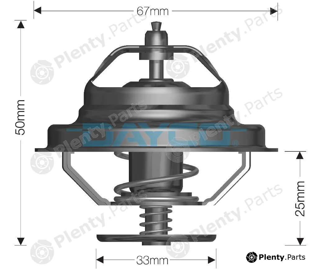 Dayco-Au DT74E — Thermostat, coolant