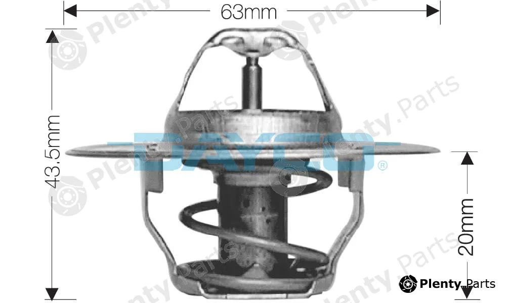 Dayco-Au DT30C — Thermostat, coolant