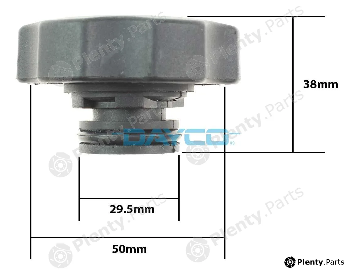 Dayco-Au DRC042 — Cap, coolant tank