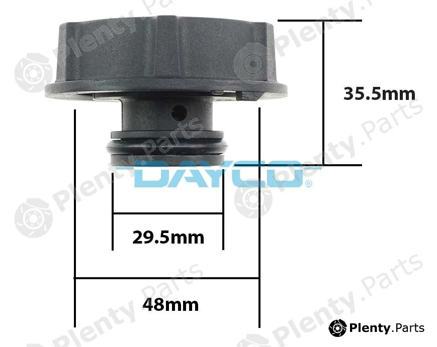 Dayco-Au DRC045 — Cap, coolant tank