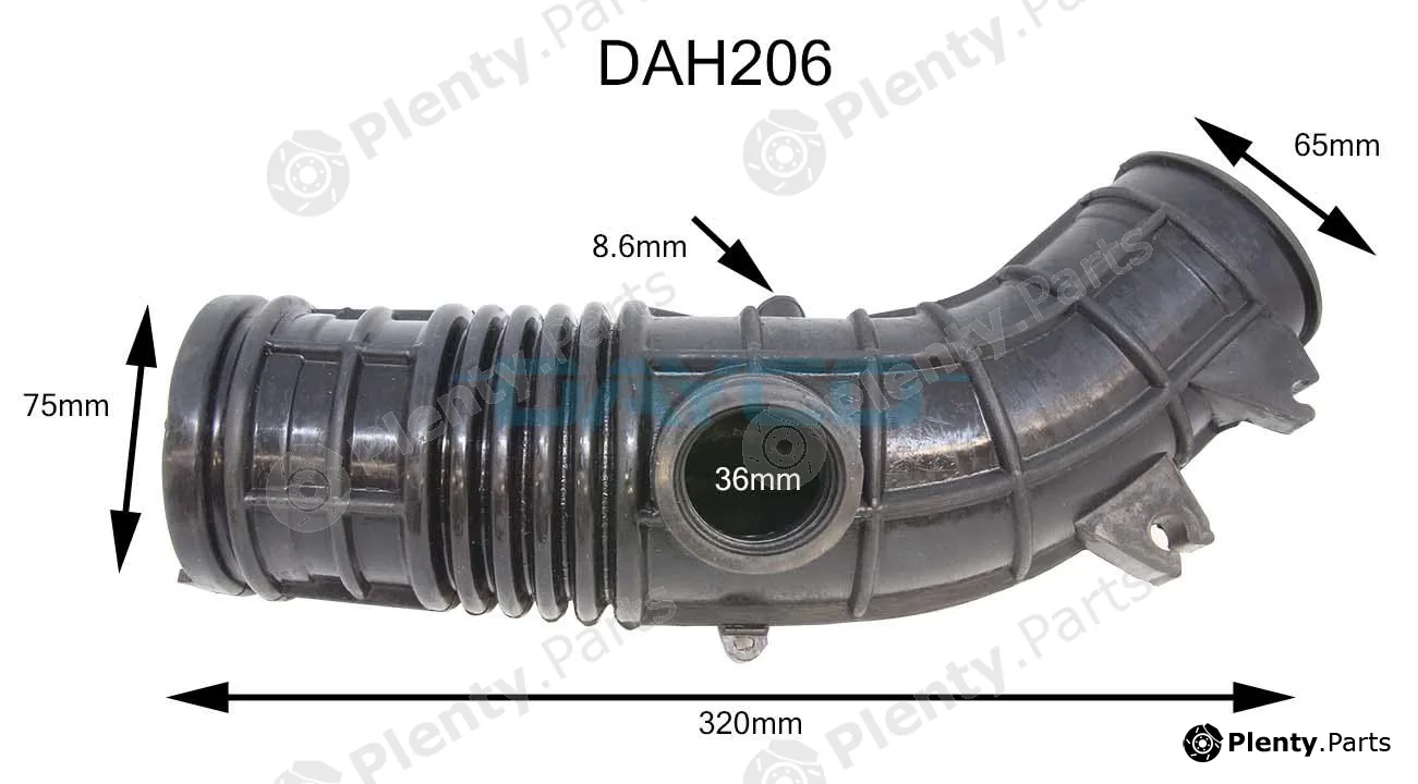 Dayco-Au DAH206 — Intake Hose, air filter