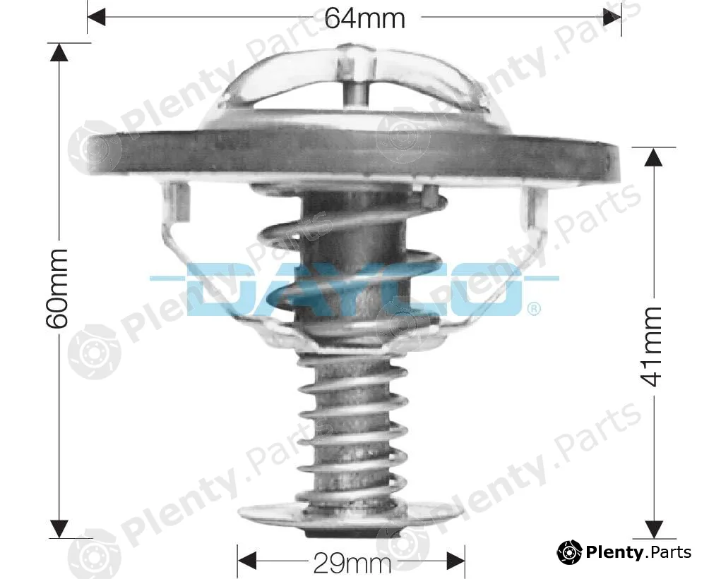 Dayco-Au DT60E — Thermostat, coolant