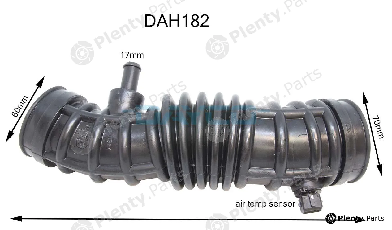 Dayco-Au DAH182 — Intake Hose, air filter