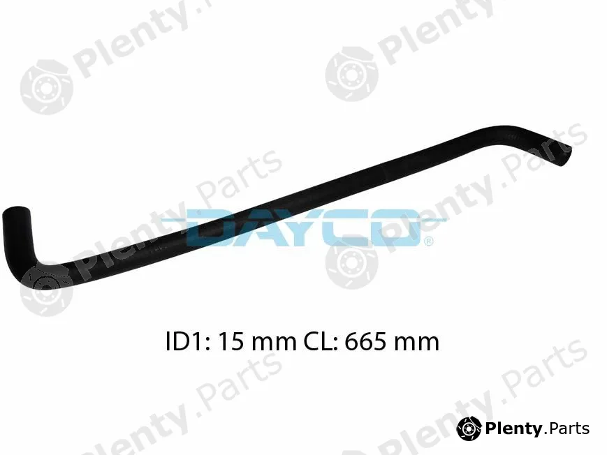 Dayco-Au DMH1125 — Radiator Hose