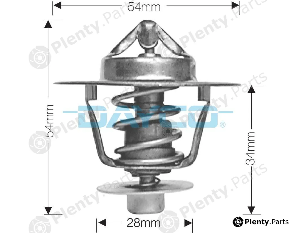 Dayco-Au DT25B — Thermostat, coolant