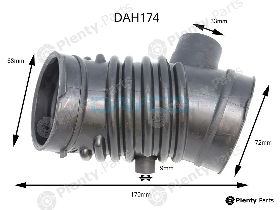 Dayco-Au DAH174 — Intake Hose, air filter