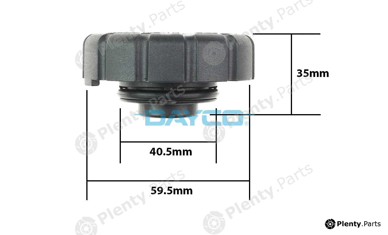 Dayco-Au DRC046 — Cap, coolant tank