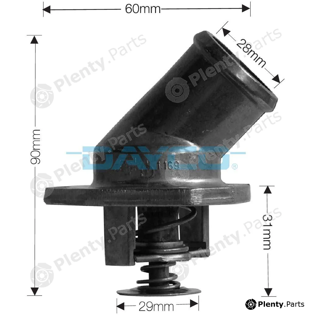 Dayco-Au DT88D — Thermostat, coolant