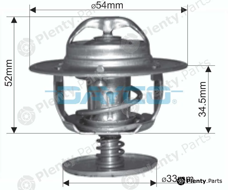 Dayco-Au DT123A — Thermostat, coolant