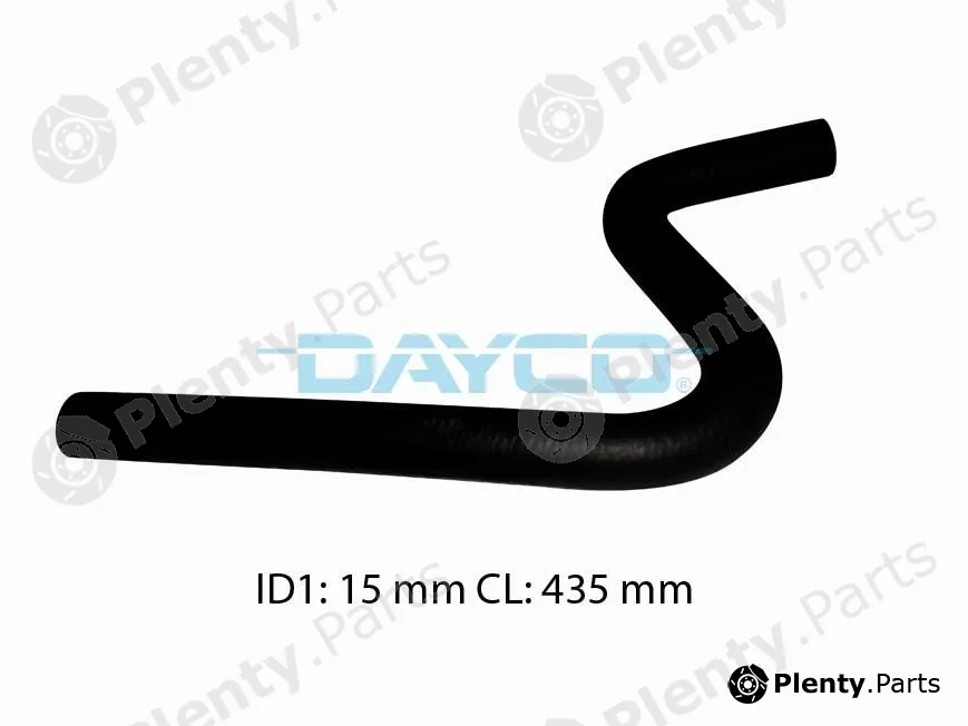 Dayco-Au DMH1036 — Radiator Hose
