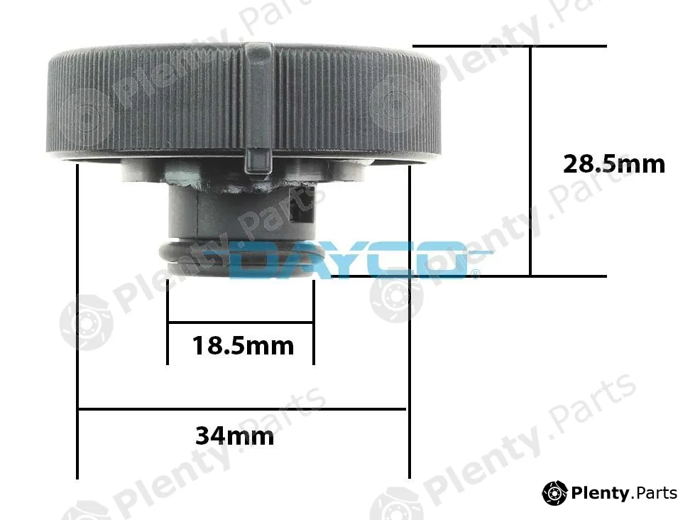 Dayco-Au DRC038 — Cap, coolant tank