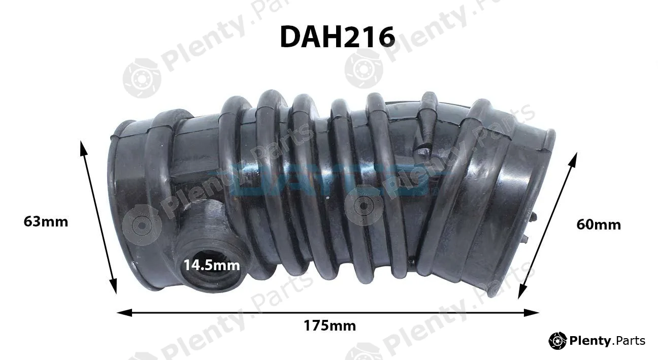 Dayco-Au DAH216 — Intake Hose, air filter