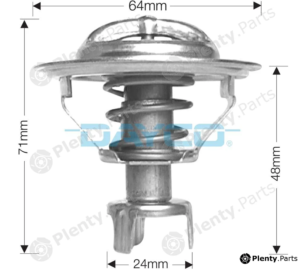 Dayco-Au DT19E — Thermostat, coolant
