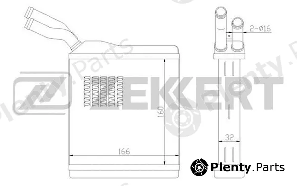 Zekkert MK-5017 — Heat Exchanger, interior heating